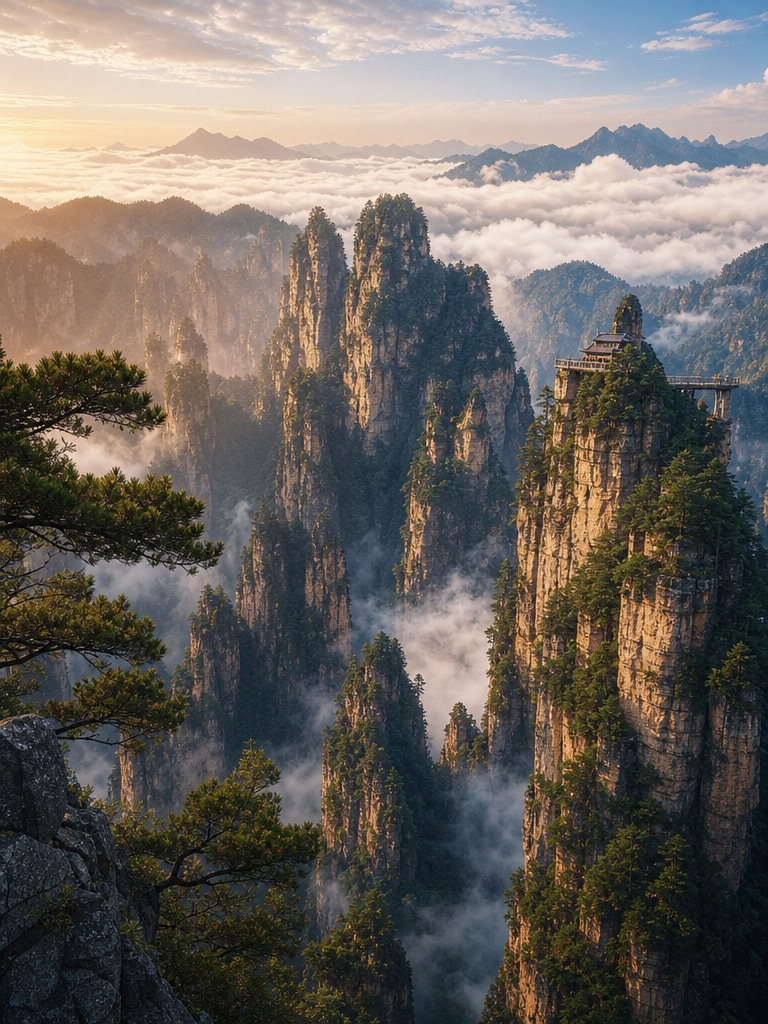 湖南地区风景